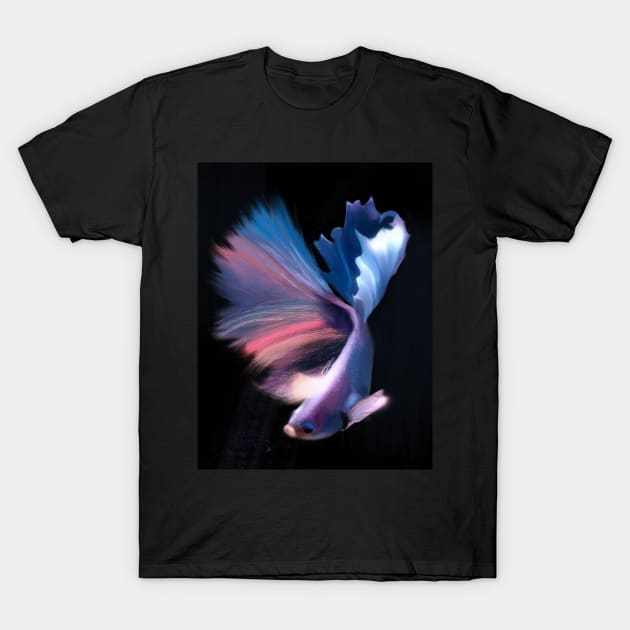 Beta Fish T-Shirt by dddusik random art